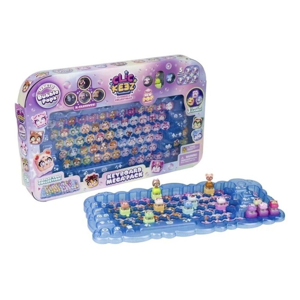 Clickeez Keyboard Mega Pack | Series 3 | Toy Bubble Pops Brand New Sealed